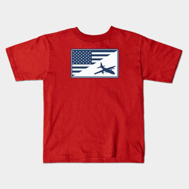 C-130 Hercules Kids T-Shirt by TCP